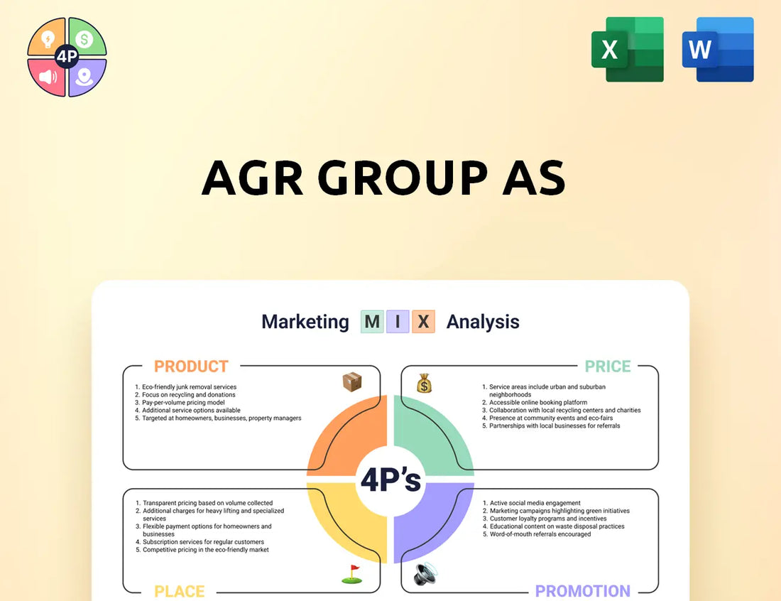 Agr Marketing Mix