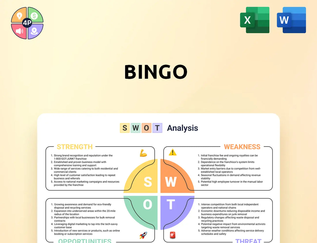 Bingoindustries Swot Analysis