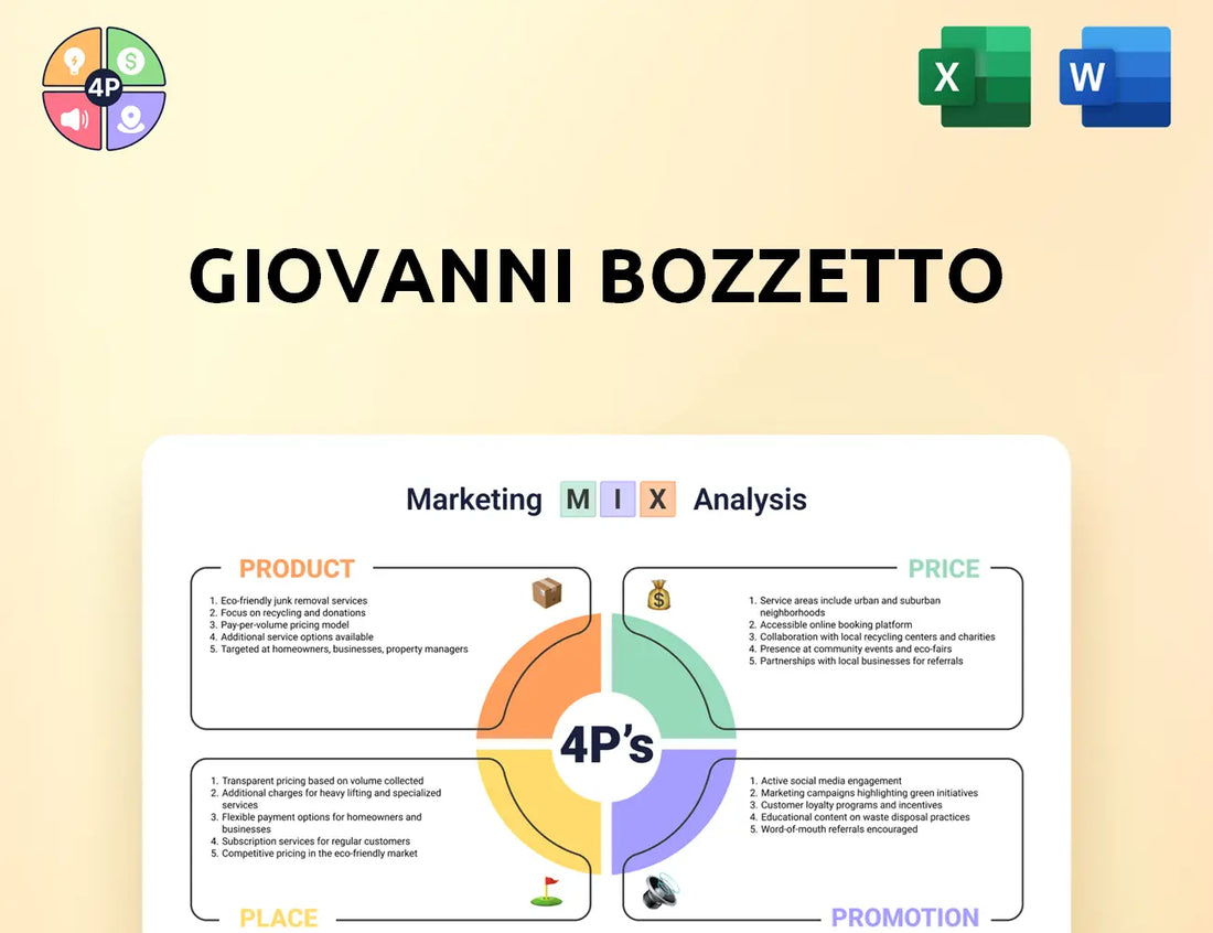Bozzetto Group Marketing Mix