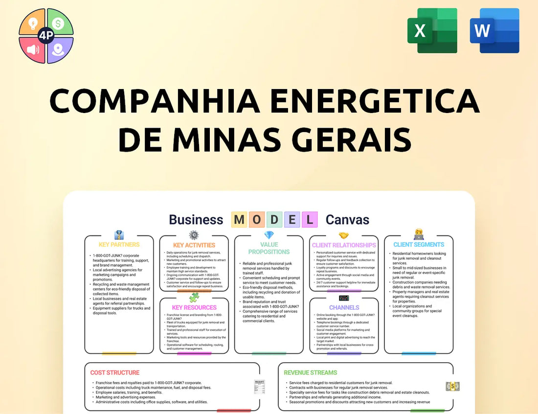 Cemig Canvas Business Model
