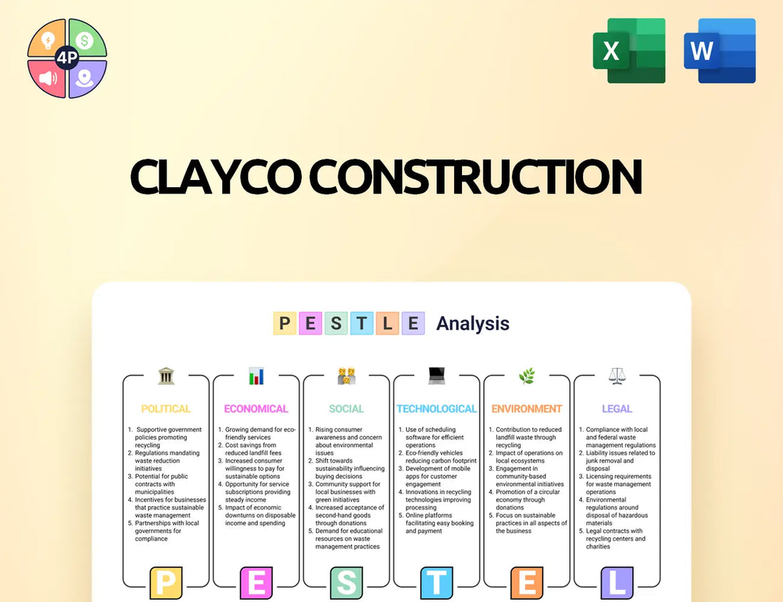 Claycorp Pestle Analysis