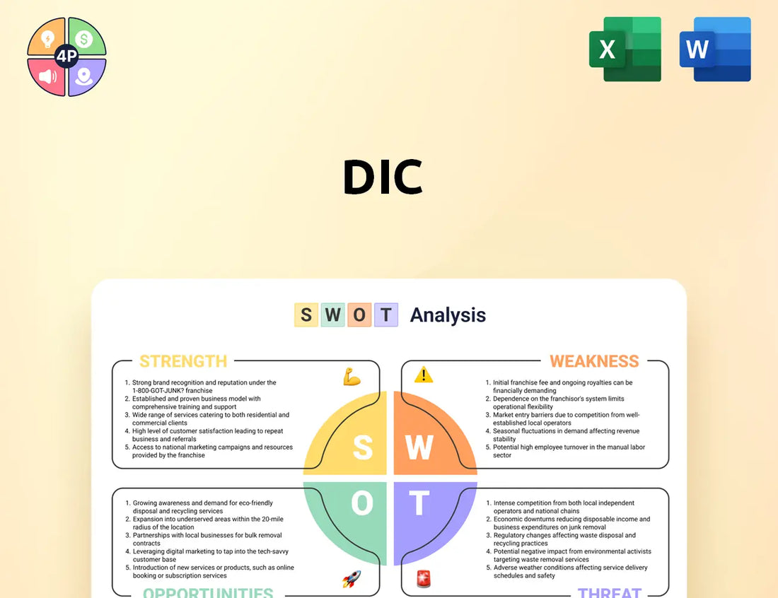 Dic Global Swot Analysis