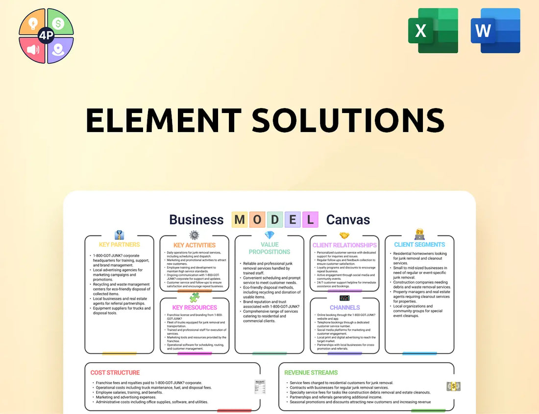 Elementsolutionsinc Canvas Business Model