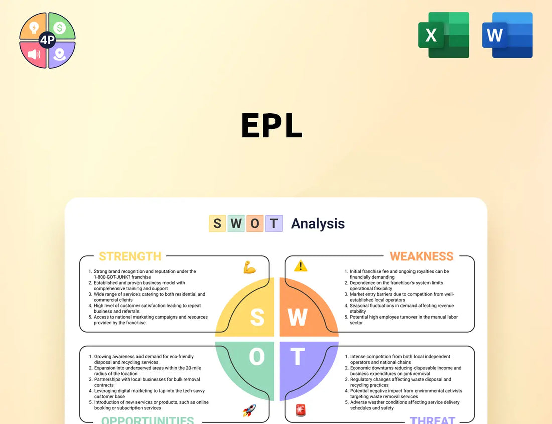 Eplglobal Swot Analysis