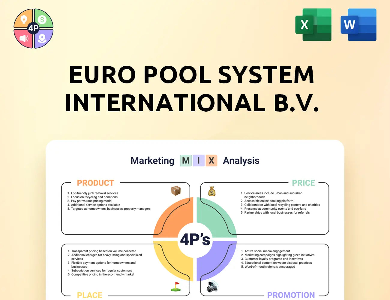Europoolsystem Marketing Mix