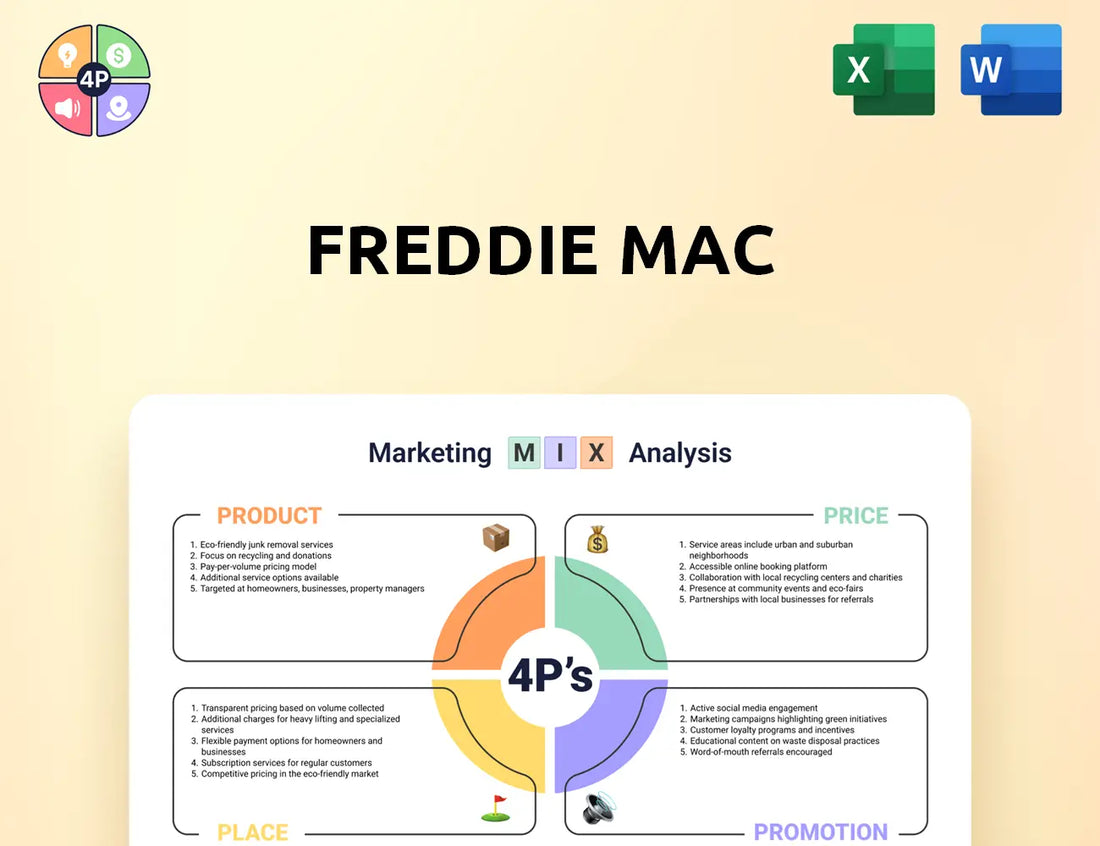 Freddiemac Marketing Mix