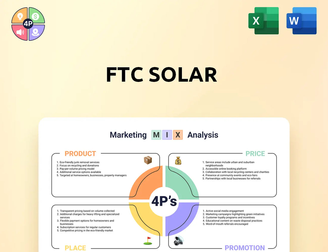 Ftcsolar Marketing Mix