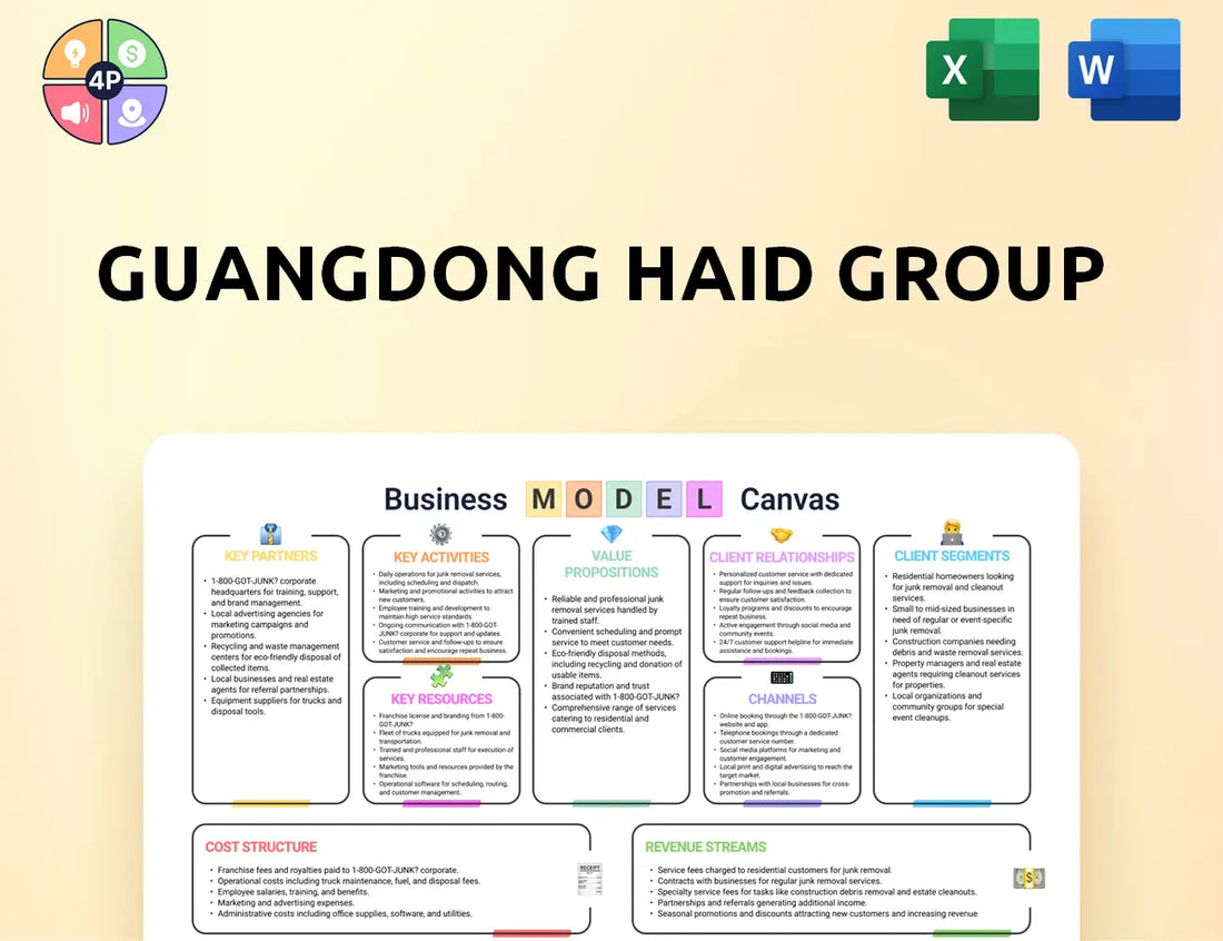 Haid Canvas Business Model