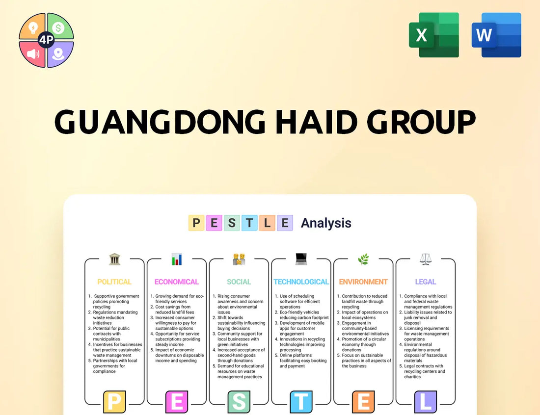 Haid Pestle Analysis