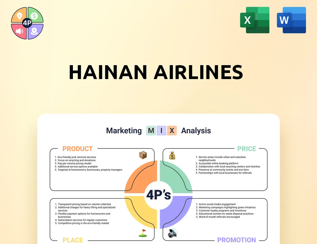 Hnair Marketing Mix