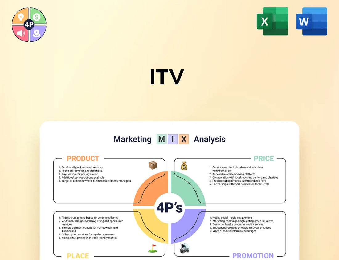 Itv Marketing Mix