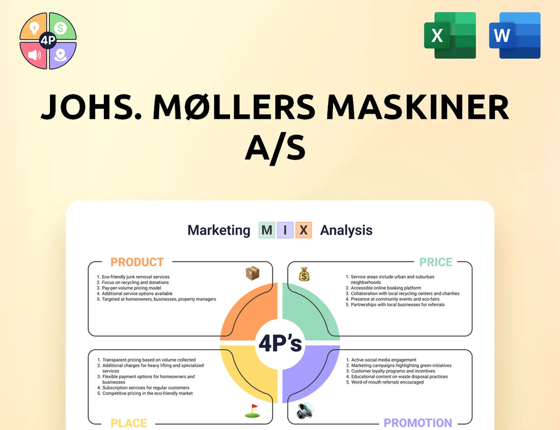 Jmm Group Marketing Mix