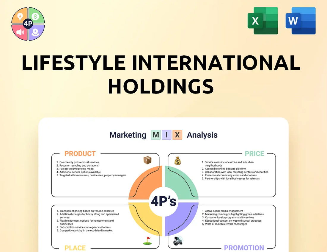 Lifestylehk Marketing Mix