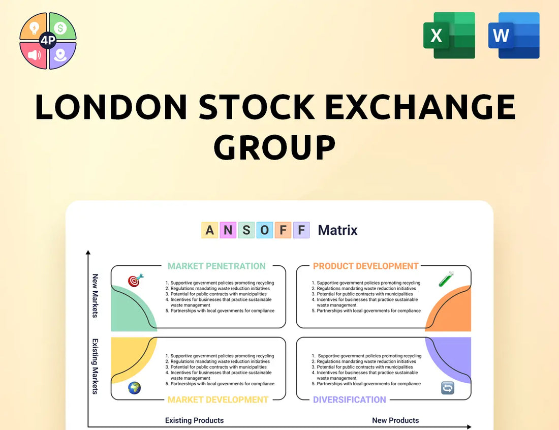 Lseg Ansoff Matrix