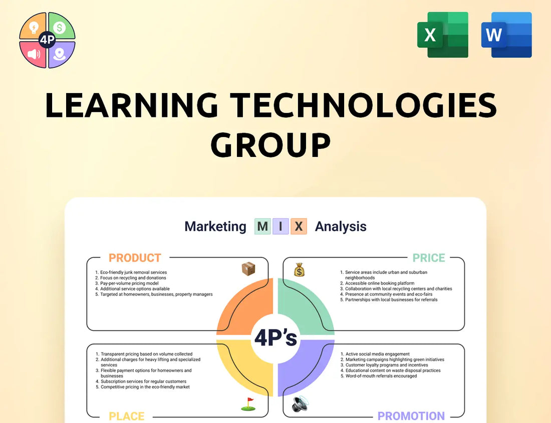 Ltgplc Marketing Mix