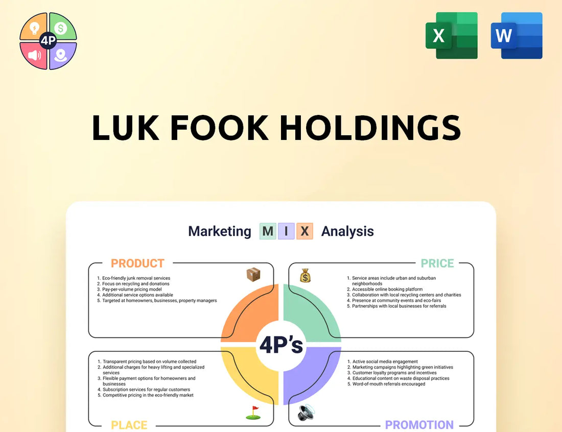Lukfook Marketing Mix