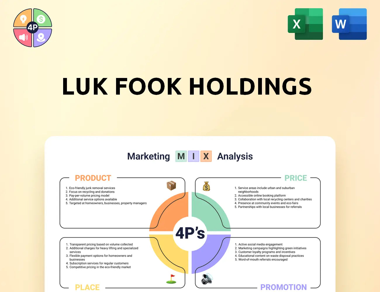 Lukfook Marketing Mix