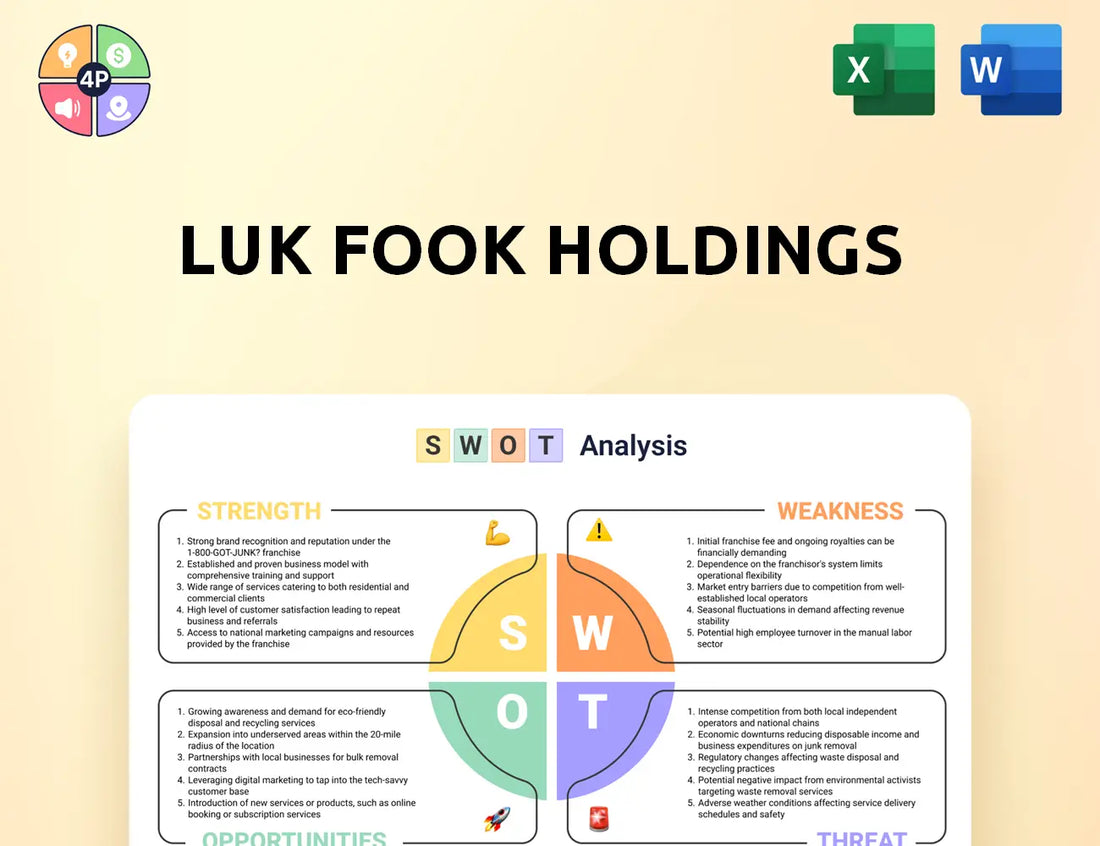 Lukfook Swot Analysis