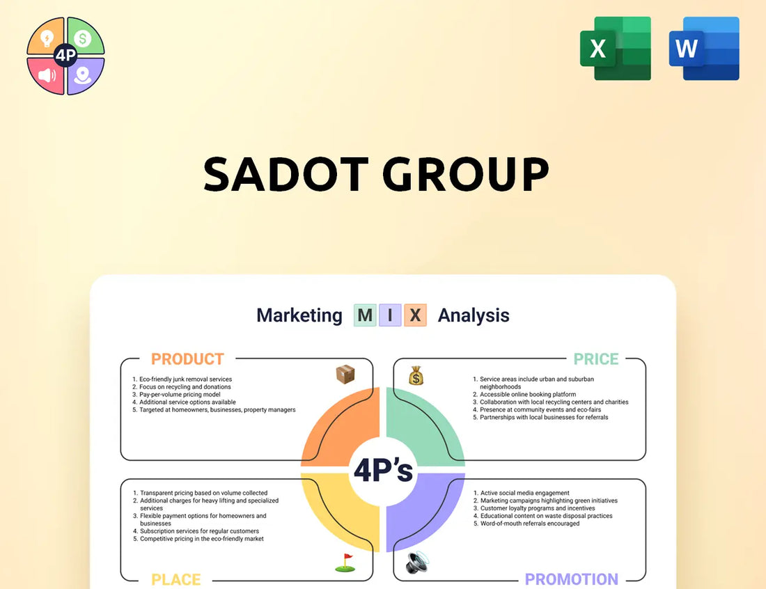 Sadotgroupinc Marketing Mix