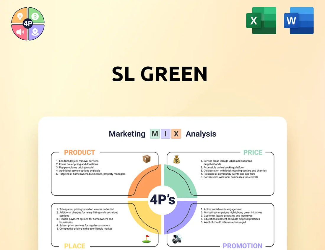 Slgreen Marketing Mix