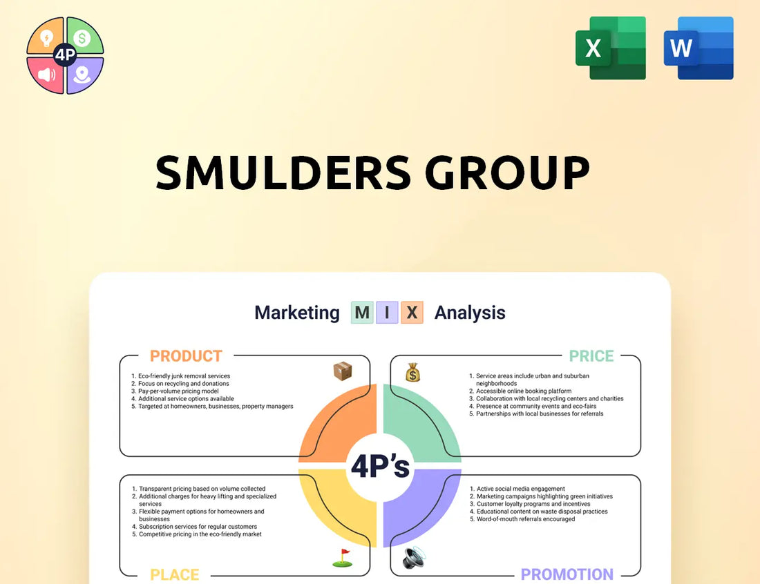 Smulders Marketing Mix