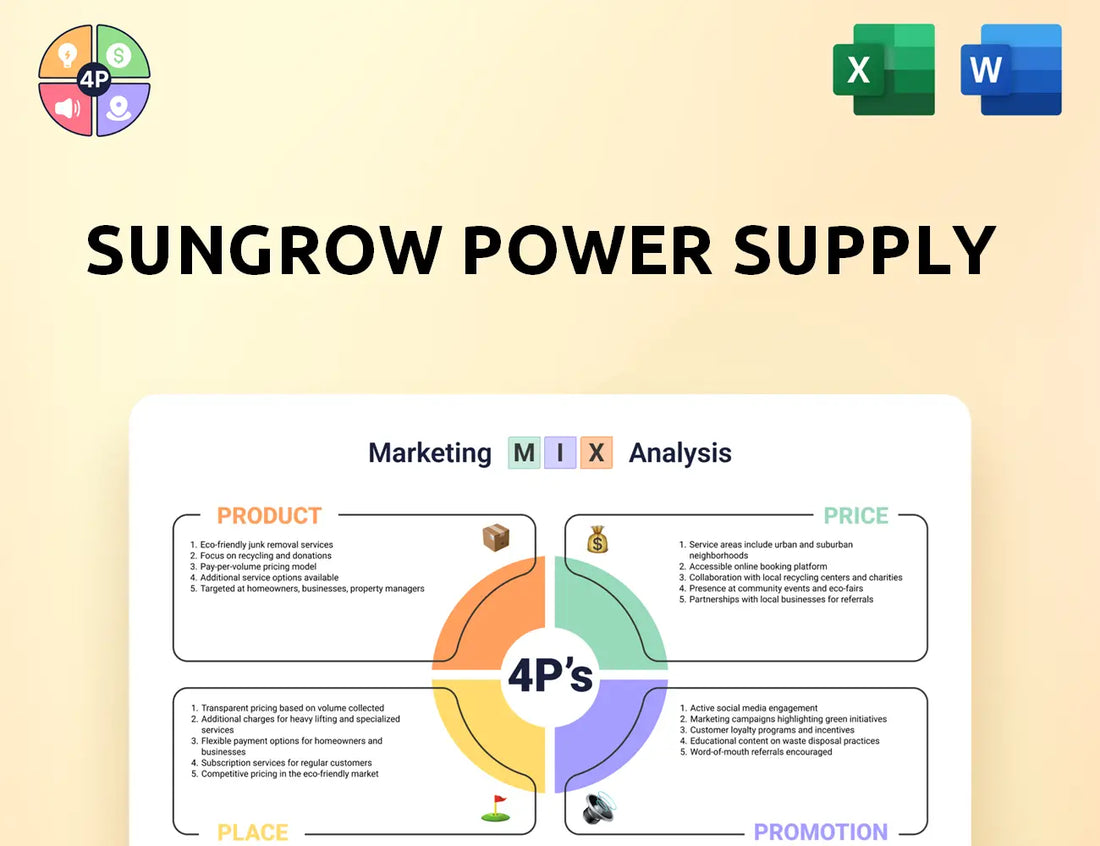 Sungrowpower Marketing Mix