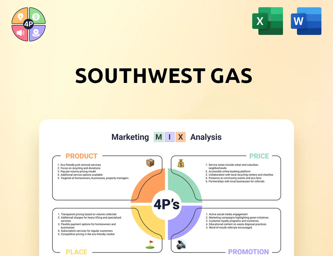 Swgasholdings Marketing Mix