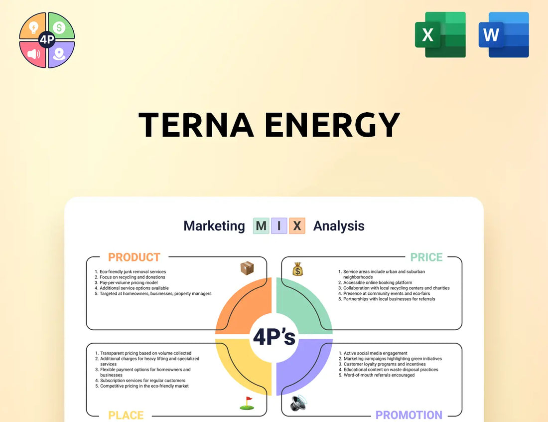 Terna Energy Marketing Mix