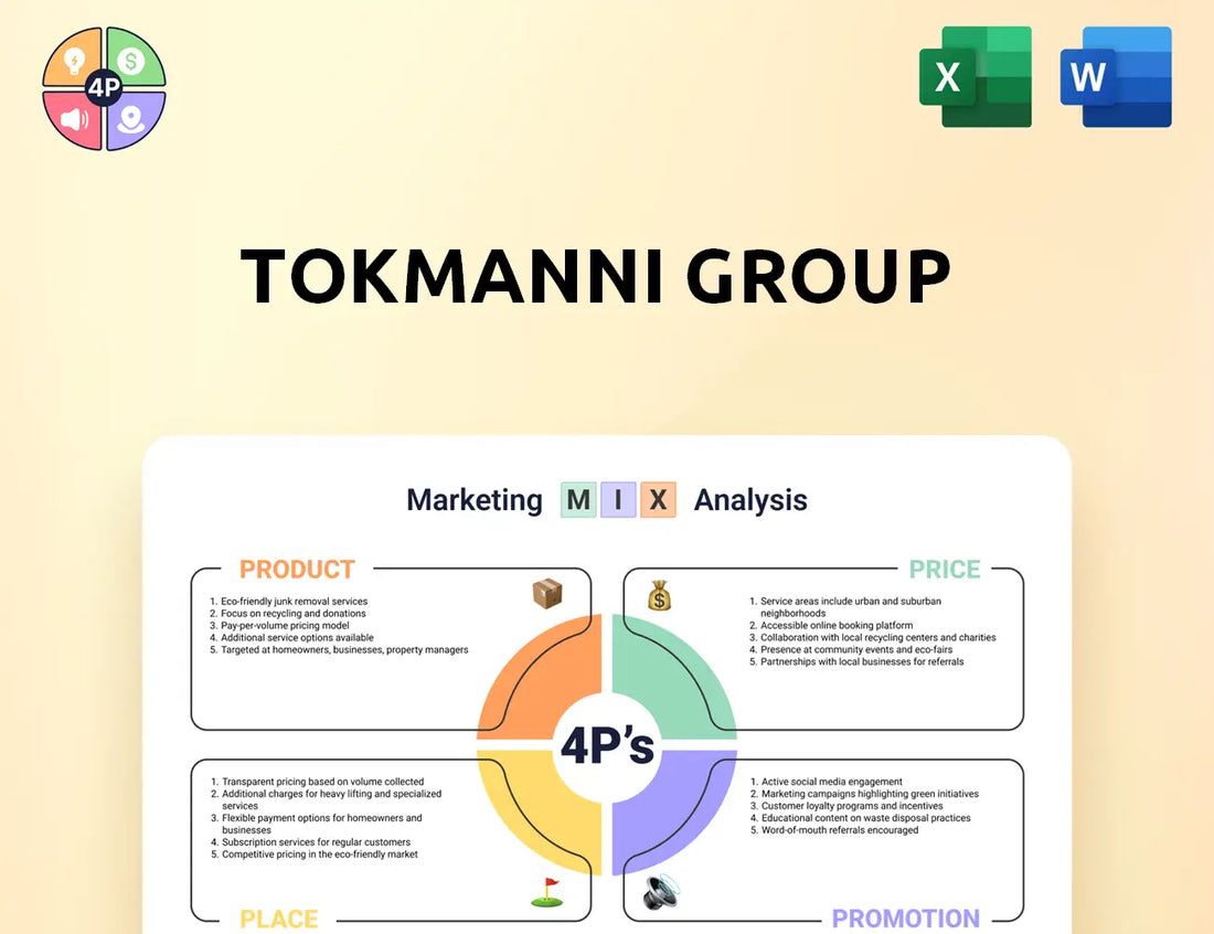 Tokmanni Marketing Mix