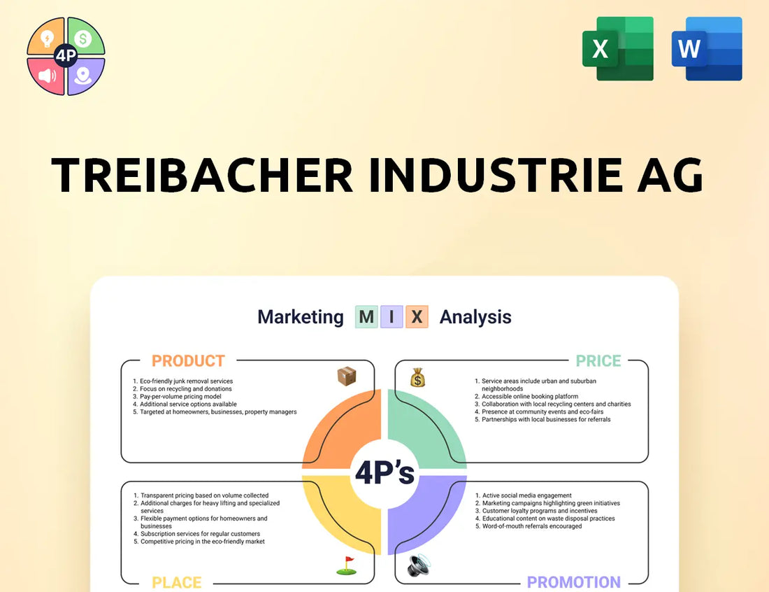 Treibacher Marketing Mix