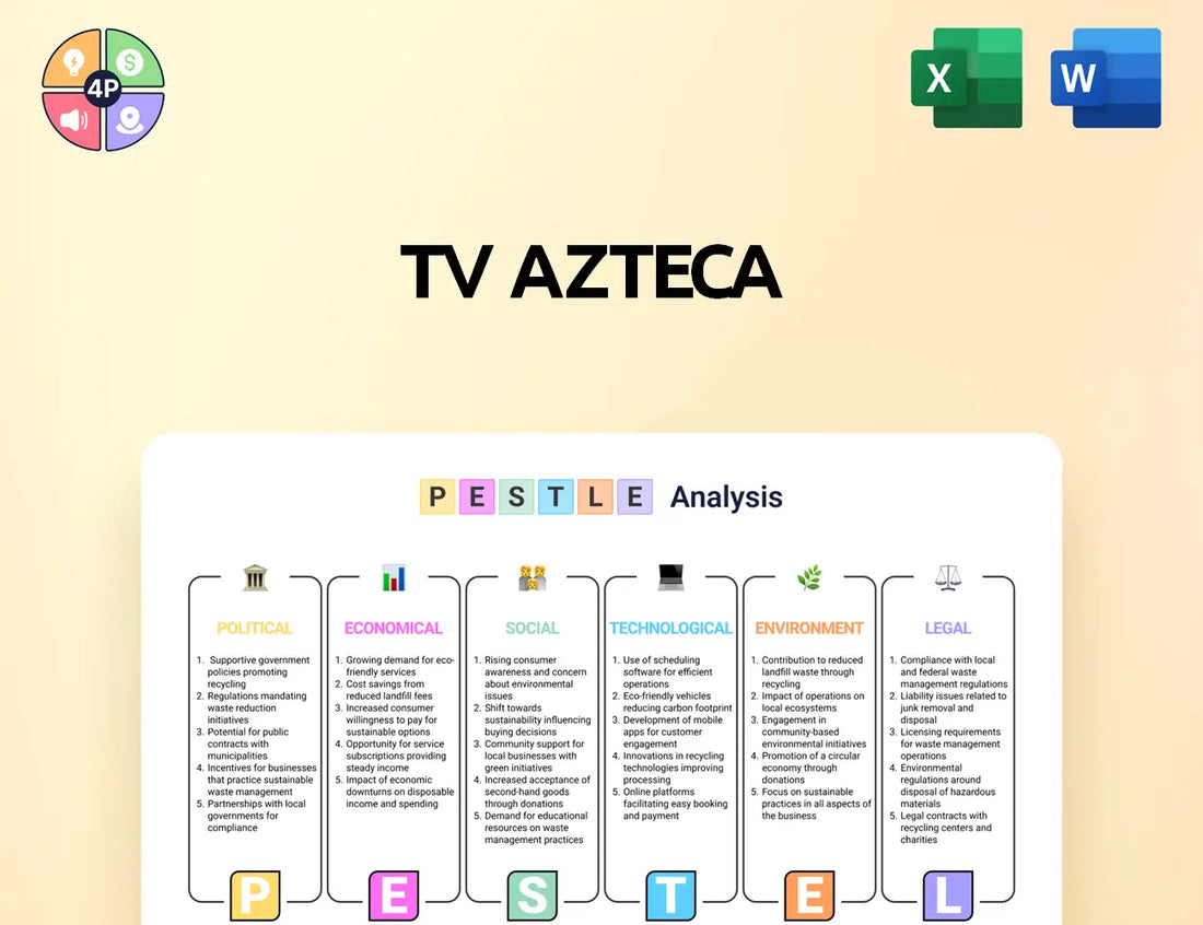 Tvazteca Pestle Analysis