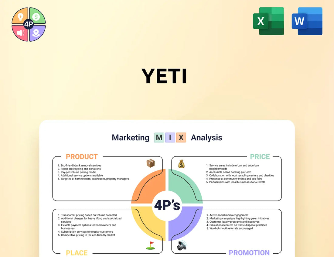 Yeti Marketing Mix