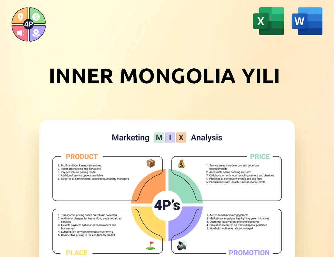 Yili Marketing Mix